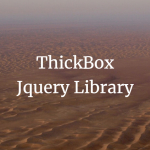 워드프레스 기본 제공 ThickBox Jquery 라이브러리 모달 레이어